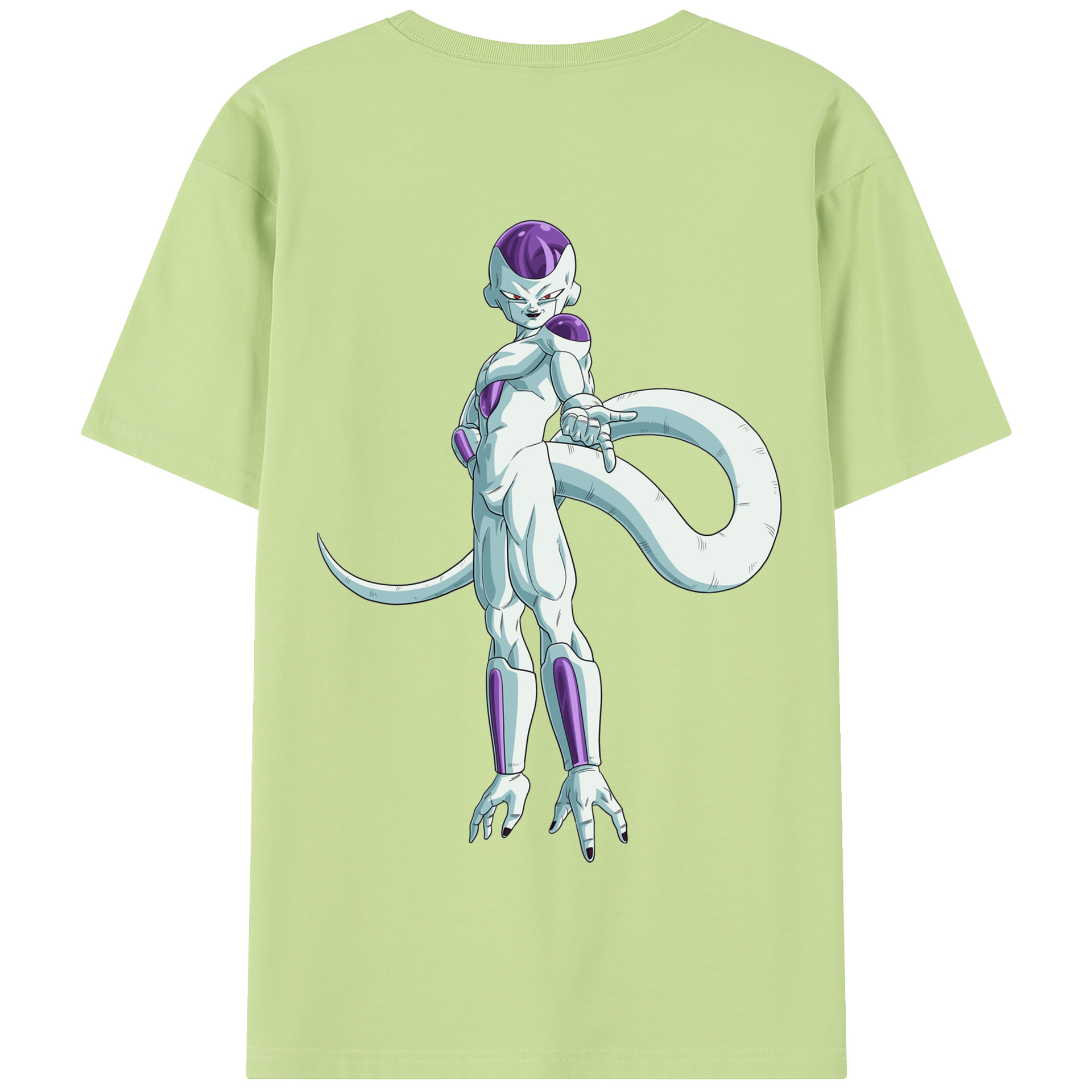 （画像用） ドラゴンボール フリーザ DRAGON BALL Frieza 綿100％半袖Tシャツ（背面プリント）